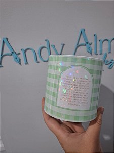 HOLOGRÁFICA - Tubolata 10x10cm Personalizada