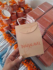 Sacola caixa M 16x11x8cm - PERSONALIZADO