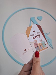 Tag 5x8,5cm - PERSONALIZADO
