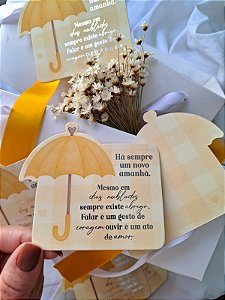 20un Postal Guardachuva Setembro Amarelo - À pronta entrega