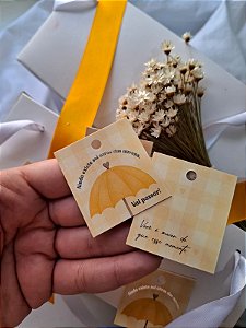 20un Tag Hotstamping Setembro Amarelo - À pronta entrega
