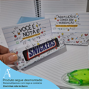 Caixinha Postal - Dia dos professores - Linha Nota 10