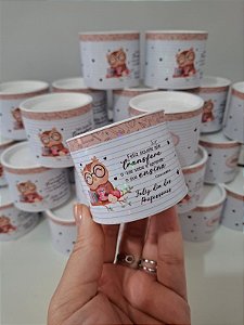 Mini tubolata 6x5cm - Dia dos Professores - Personalizável