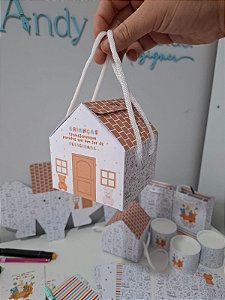Caixa casinha Dia das Crianças
