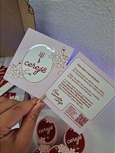 Postal/Cookie Card Premium 9x10cm - PERSONALIZADO