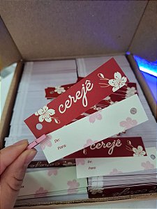 Tag Palito 2,3x8,8cm Premium - PERSONALIZADO