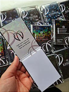 Bloquinho Capa Dura 10x7cm - PERSONALIZADO