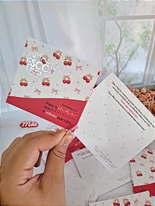 Sem personalizar - 20 Un Postal 9x10cm "CEREJA MÃE RELIGIOSA" - FULL