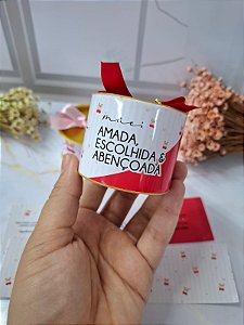 PERSONALIZADO - Mini Tubolata 6x5cm - Cerejas - Mãe