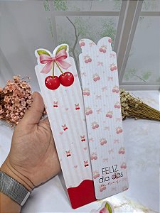 PERSONALIZADO - Tirinhas Cerejas - Antigordura - Dia das Mães