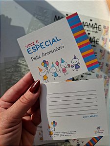 (ACETINADO 9x10cm) Postal/Cookie Card Premium - PERSONALIZADO