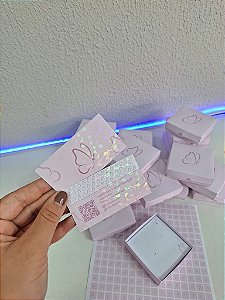 (HOLOGRÁFICO) Cartão de visita ou fidelidade - PERSONALIZADO