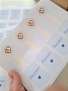 Lacres 6x19cm VINIL FOSCO - PERSONALIZADO