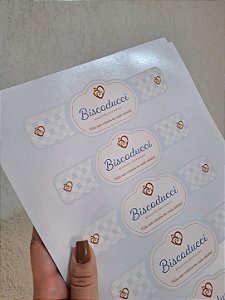 Lacres 5x15cm VINIL FOSCO - PERSONALIZADO