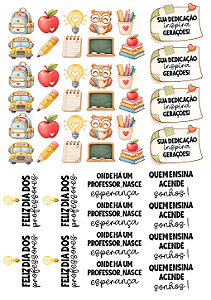 DTF UF - FOLHA A4 - Dia dos Professores - Sem personalizar