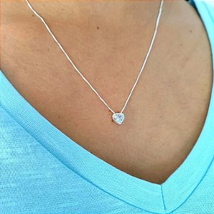 Colar Ponto de Luz 6,5mm Luxo