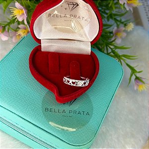 Anel Claudete Corações