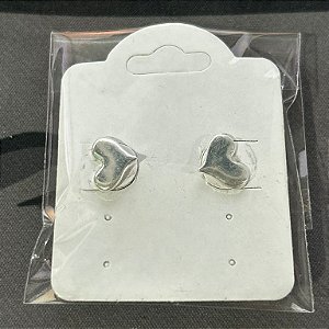 Brinco único coração grande