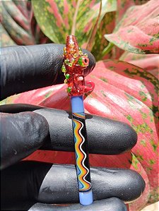 Piteira de Vidro Miniatura Monstrinho #1