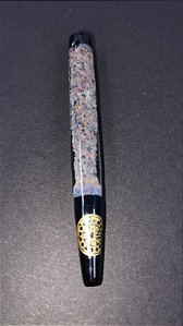 Piteira de Vidro Implosion Frit + Incalmo Jet Black