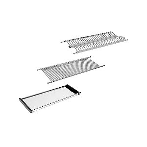 Kit Escorredor de Louças Inox FGVTN - Base 800 - 28 pratos - 566FG10800B00