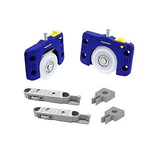 Sistema Porta de Correr JP 360 com Guia Folga Zero Sobrepor