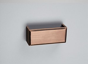 Puxador Creta 64mm Cobre Vecchio