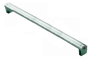 Puxador Moveis Allen Liso Níquel Escovado Verniz 160mm - Zen