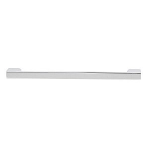 Puxador para Móveis Sobrepor Zamac 128mm Cromado 1 peça