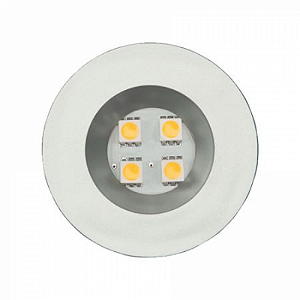 LUMINARIA RED 13405BRC 52MM BRANCA 4 LEDS FRIO