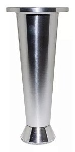 Pé Cônico Aluminio Armario 18 cm Reforçado