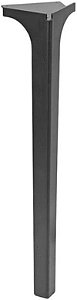 Pe De Mesa Vee 210x748x210mm Preto - Masutti copat