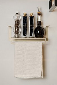 DISPENSER ORGANIZE MUTIFUNCIONAL .300X130X130MM CROMADO - MSUTTI COPAT