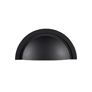 Puxador Shell 48mm - Preto - Zen Design