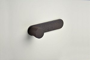 PUXADOR RADIO P COM BASE VECCHIO METALLO  - ZEN