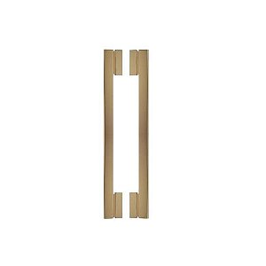 Puxador para porta moma dourado zen duplo 50 cm (500 mm) zp1122.955