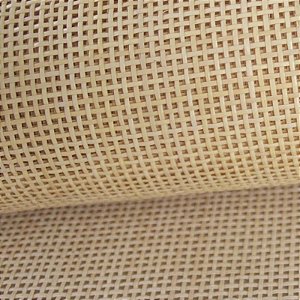 Palha Indiana Rattan Sextavada - Natural Quadrado 100cm x 60cm