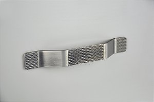 PUXADOR  NORD GRANADO 160MM NÍQUEL VELHO- ZEN