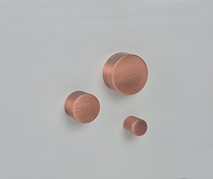 PUXADOR RÁDIO VECCHIO COBRE MÉDIO 16MM-ZEN