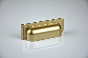 PUXADOR PLYMOUTH  DOURADO 80MM-ZEN
