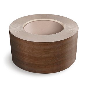 FITA DE BORDA  PVC ITALIAN NOCE EUCATEX  65MM 20 MT TEGUS