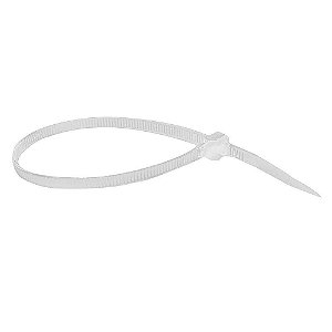 Abraçadeira de Nylon 140×2,5mm 100 Peças Preto