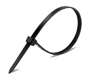 Abraçadeira Nylon 140x2,5mm C/100 Preto - Foxlux