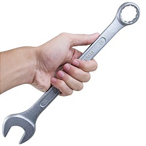*Chave Combinada 26 mm Tramontina Basic c/ Corpo em Aço Especial Cromado