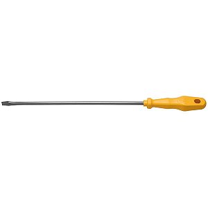 Chave de Fenda Ponta Chata 1/4x10'' Amarela