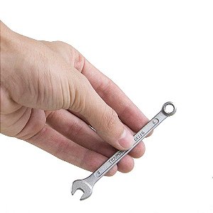 *Chave Combinada 06 mm Tramontina Basic c/ Corpo em Aço Especial Cromado