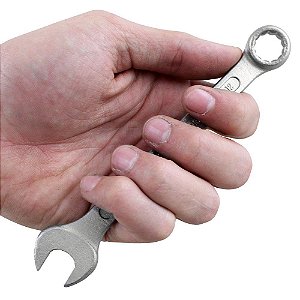 Chave Combinada 12 mm Tramontina Basic c/ Corpo em Aço Especial Cromado