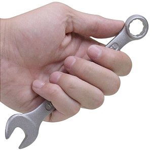 Chave Combinada 14 mm Tramontina Basic c/ Corpo em Aço Especial Cromado