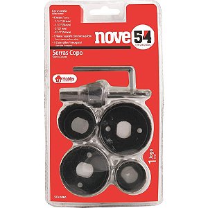 Jogo de Serra Copo Aço Carbono 32a54mm com 6 Peças