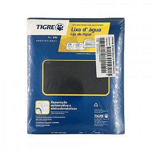 Lixa D'água Gr100 225x275mm 600 Tigre